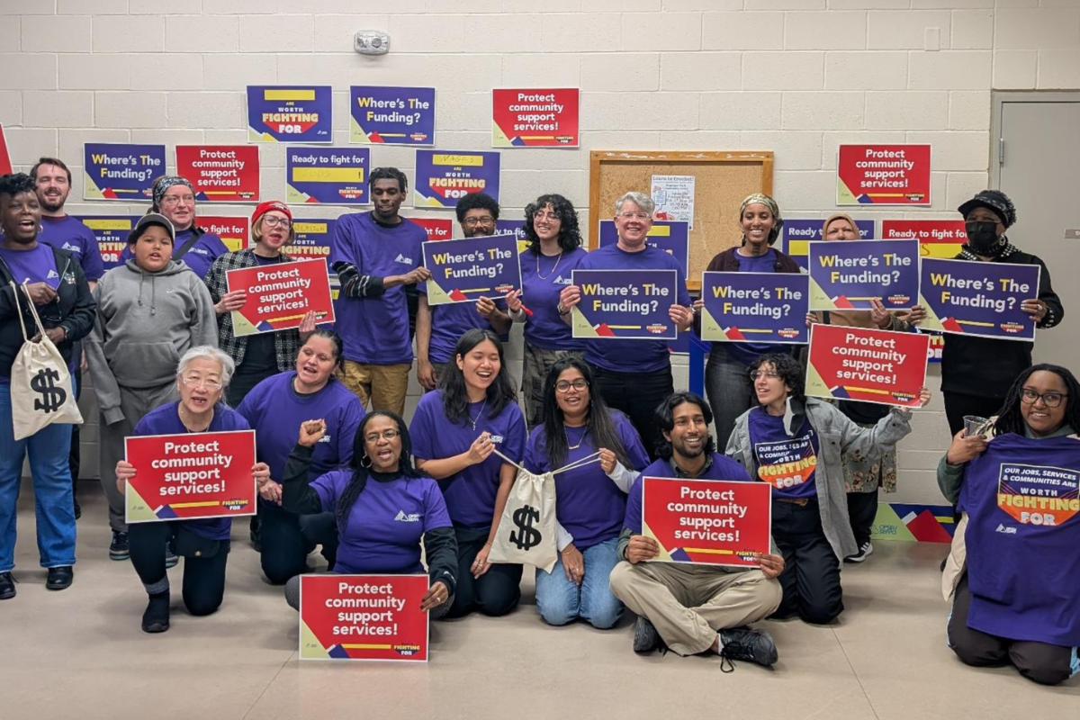 Ontario budget 2026: Social service workers let Doug Ford know they’re watching