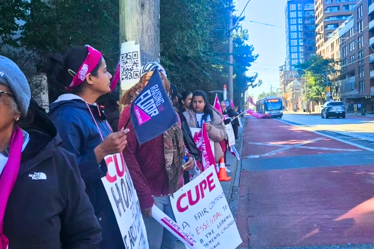 Child care workers locked out by employer and forgotten by government - Spring